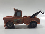 Disney Pixar Cars Tow Mater Brown Plastic Die Cast Toy Car Vehicle