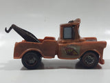Disney Pixar Cars Tow Mater Brown Plastic Die Cast Toy Car Vehicle