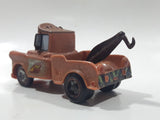 Disney Pixar Cars Tow Mater Brown Plastic Die Cast Toy Car Vehicle