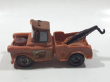 Disney Pixar Cars Tow Mater Brown Plastic Die Cast Toy Car Vehicle