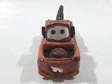 Disney Pixar Cars Tow Mater Brown Plastic Die Cast Toy Car Vehicle