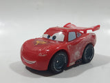 Disney Pixar Cars Lightning McQueen #95 Red Plastic Die Cast Toy Car Vehicle V3019