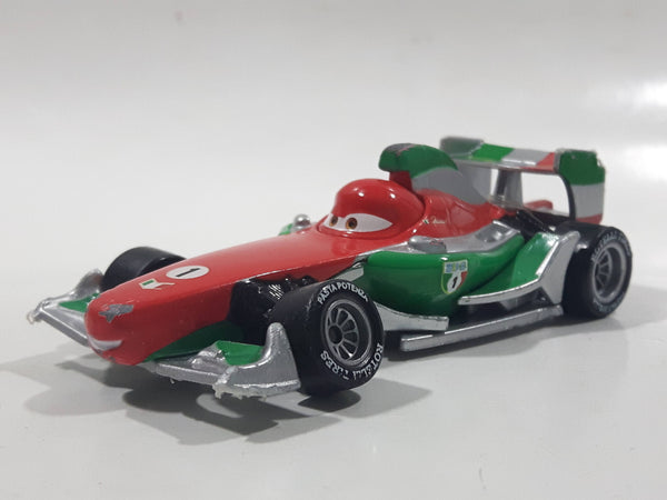 Disney Pixar Cars Francesco Beanoulli #1 Red Green White Die Cast Toy Race Car Vehicle V2800