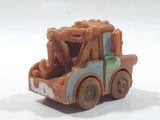 Disney Pixar Cars Tow Mater Brown Plastic Toy Car Vehicle - Busted Side Mirrors