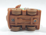 Disney Pixar Cars Tow Mater Brown Plastic Toy Car Vehicle - Busted Side Mirrors