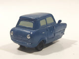 Disney Pixar Sedan 3 Wheels Dark Blue Miniature PVC Hard Rubber Toy Car Vehicle