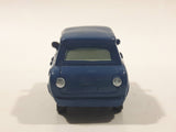 Disney Pixar Sedan 3 Wheels Dark Blue Miniature PVC Hard Rubber Toy Car Vehicle