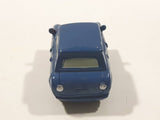 Disney Pixar Sedan 3 Wheels Dark Blue Miniature PVC Hard Rubber Toy Car Vehicle