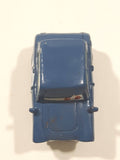 Disney Pixar Sedan 3 Wheels Dark Blue Miniature PVC Hard Rubber Toy Car Vehicle