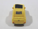 Disney Pixar Fiat Yellow Plastic Toy Car Vehicle