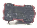 Disney Pixar Maroon Dark Red Brown Miniature PVC Hard Rubber Toy Car Vehicle