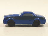 Disney Pixar Dark Blue Miniature PVC Hard Rubber Toy Sports Car Vehicle