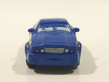 Disney Pixar Dark Blue Miniature PVC Hard Rubber Toy Sports Car Vehicle