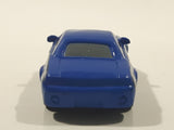 Disney Pixar Dark Blue Miniature PVC Hard Rubber Toy Sports Car Vehicle