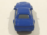 Disney Pixar Dark Blue Miniature PVC Hard Rubber Toy Sports Car Vehicle