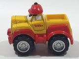 2000 Maisto Hasbro Tonka Lil Chuck & Friends Truck Yellow Die Cast Toy Car Vehicle