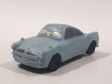 Disney Pixar Cars Light Blue Classic Car Mini PVC Hard Rubber Toy Car Vehicle