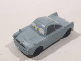 Disney Pixar Cars Light Blue Classic Car Mini PVC Hard Rubber Toy Car Vehicle