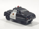 Disney Pixar Cars '49 Merc Police Sheriff Cop Car Black and White Plastic Toy Car Vehicle