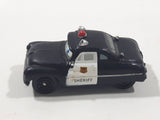 Disney Pixar Cars '49 Merc Police Sheriff Cop Car Black and White Plastic Toy Car Vehicle