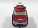 2011 Hasbro Tonka Lil Chuck & Friends Boomer Fire Truck Dark Red Die Cast Toy Car Vehicle