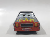 Disney Pixar Cars Darrel Cartrip #17 Monte Carlo Silver Grey with Flames Die Cast Toy Car Vehicle
