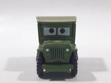 Disney Pixar 41 WW2 Jeep USA 984673 Army Green Die Cast Toy Car Vehicle