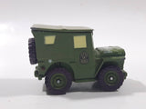 Disney Pixar 41 WW2 Jeep USA 984673 Army Green Die Cast Toy Car Vehicle