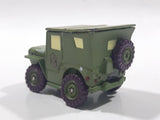 Disney Pixar 41 WW2 Jeep USA 984673 Army Green Die Cast Toy Car Vehicle