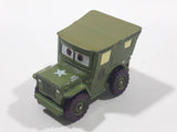 Disney Pixar 41 WW2 Jeep USA 984673 Army Green Die Cast Toy Car Vehicle