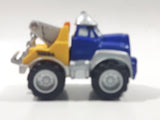 2000 Maisto Hasbro Tonka Lil Chuck & Friends Tow Truck Blue and Yellow Die Cast Toy Car Vehicle