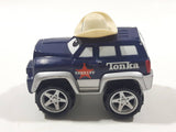 2000 Maisto Hasbro Tonka Lil Chuck & Friends Sheriff Police Cop Car Dark Blue Die Cast Toy Car Vehicle