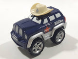 2000 Maisto Hasbro Tonka Lil Chuck & Friends Sheriff Police Cop Car Dark Blue Die Cast Toy Car Vehicle