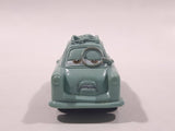 Disney Pixar Cars Light Blue Green Car with Roof Rack Mini PVC Hard Rubber Toy Car Vehicle
