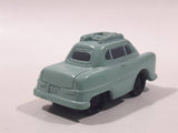 Disney Pixar Cars Light Blue Green Car with Roof Rack Mini PVC Hard Rubber Toy Car Vehicle