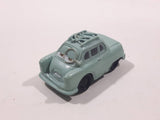 Disney Pixar Cars Light Blue Green Car with Roof Rack Mini PVC Hard Rubber Toy Car Vehicle