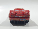 2011 Disney Pixar Lightning McQueen #95 Red Plastic Toy Car Vehicle X0616