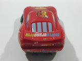 2011 Disney Pixar Lightning McQueen #95 Red Plastic Toy Car Vehicle X0616