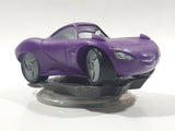 Disney Pixar Infinity Holly Shiftwell Purple Toy Car Vehicle On Base