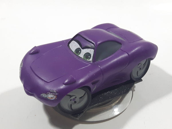 Disney Pixar Infinity Holly Shiftwell Purple Toy Car Vehicle On Base