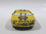 Disney Pixar Cars Piston Cup Official Pace Car Yellow Die Cast Toy Car Vehicle Missing Roof Lights