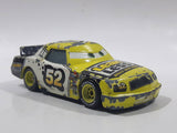 Disney Pixar Cars Leak Less Adult Drip Pans #52 Yellow White Black Die Cast Toy Car Vehicle