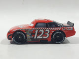 Disney Pixar Cars No Stall #123 Red and Black Die Cast Toy Car Vehicle
