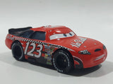 Disney Pixar Cars No Stall #123 Red and Black Die Cast Toy Car Vehicle