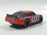 Disney Pixar Cars No Stall #123 Red and Black Die Cast Toy Car Vehicle