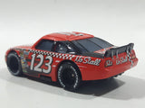 Disney Pixar Cars No Stall #123 Red and Black Die Cast Toy Car Vehicle