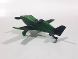 Disney Pixar Planes Ripslinger Propeller Airplane Green and Black PVC Hard Rubber Toy Aircraft Vehicle