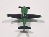 Disney Pixar Planes Ripslinger Propeller Airplane Green and Black PVC Hard Rubber Toy Aircraft Vehicle
