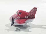 Disney Pixar Planes Rochelle Twin Propeller Airplane Pink Roller Ball Die Cast Toy Aircraft Vehicle