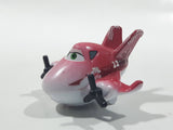 Disney Pixar Planes Rochelle Twin Propeller Airplane Pink Roller Ball Die Cast Toy Aircraft Vehicle